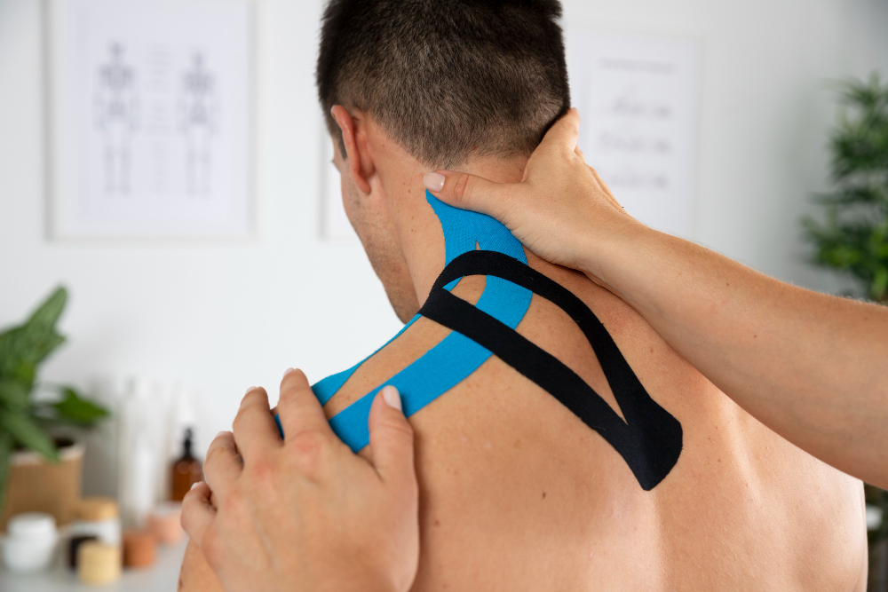 Kinesio taping